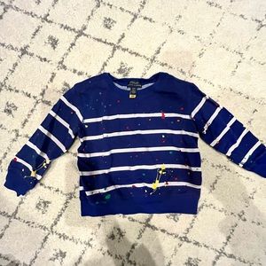 Kids polo sweatshirt